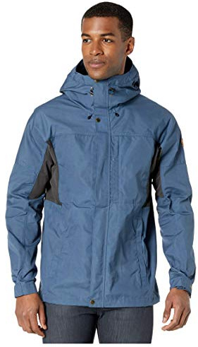 Fjällräven Herren Kaipak Jacke, Uncle Blue-Dark Grey, L