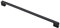 Zinc Alloy Matt Black Handle Cabinet Door Handles and Pulls Cupboard Wardrobe Kitchen Drawer Knobs(Hole Centers 320mm)