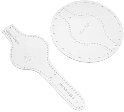 EXCEART 2st Leder Version Vorlage Werkzeug Zur Geldbörsenherstellung Taschenwerkzeug Selber Machen Transparente Brieftaschenschablone Muster Leder Vorlage Acryl Handbuch Lange Brieftasche