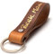 ELBERCRAFT® Schlüsselanhänger Leder Beste Mama Geschenk für Frauen oder Männer pflanzlich gegerbt braun mit gravur gold 12 cm made in Germany Leather Keychain