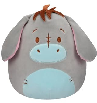 Squishmallows Official Kellytoy Pooh Bear Character 8 Inch Soft Squishy Plush Stuffed Toy Animals (8 Inch, Eeyore)