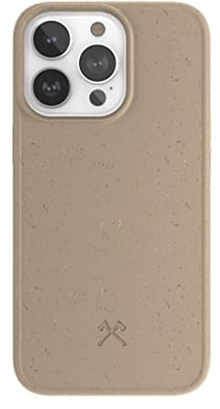 Woodcessories - Handyhülle kompatibel mit iPhone 13 Pro Hülle beige - Nachhaltig aus Pflanzen