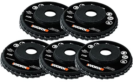 WORX Maker X WA7261 - Set levigatrice angolare con mola lamellare