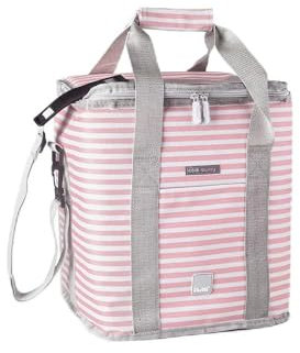 IBILI - Bolsa Nevera Isotermica Biarritz 20 Lt, Interior Impermeable, Aislante Termico de 3 Capas, Plegable