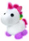 Adopt Me! AME0011-30 cm Leucht Plüsch - Einhorn, offizielles Plüsch mit exklusivem Spielcode