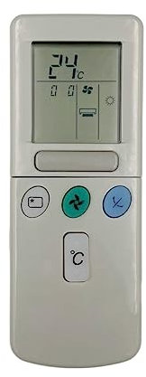LATOOR Télécommande RAR-2P2 pour Hitachi AC A/C Climatiseur