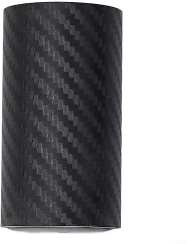 Rouleau de ruban adhésif universel découpable en fibre de carbone pour seuil de portière, rétroviseur latéral (7 cm x 3 m)