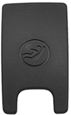 MSCHENZW Auto Heck Sitz Haken ISOFIX Abdeckung Kinder RüCkhalten System für A4 Schwarz 4G8887187 2009-2016 Heck Sitz Schlitz Verkleidung Abdeckung