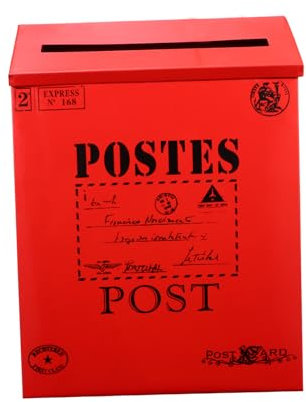ORFOFE Retro-briefkasten- Foto-briefkasten-Ornament Praktisch Für Den Täglichen Gebrauch