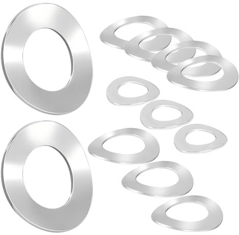 Ctyjia 20 Pezzi Rondella Ondulata, Rondelle in Acciaio Inox, M5 Rondelle a Molla, Rondelle Elastiche per Alberi, Rondelle per Viti