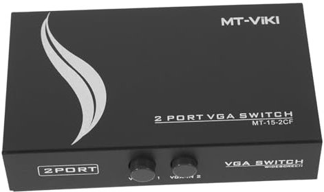 CAXUSD Vga-Controller 2-in-1-splitter Mit 3 Standard-15-pin-anschlüssen Für Pc-DVD-Player-LCD-Monitor