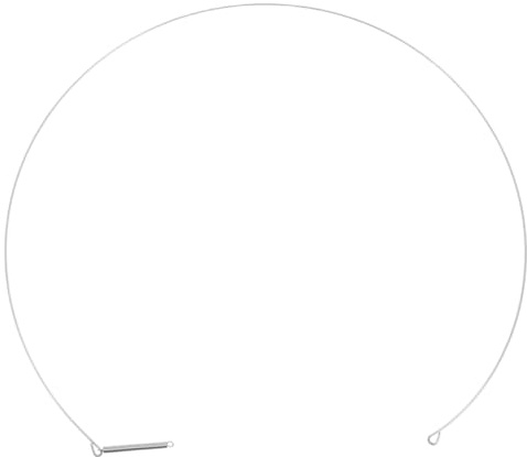Mikinona Anillo de Retención para Accesorios Lavadora, Abrazadera de Acero Inoxidable de 31 Cm para Puerta de Lavadora Instalación Fácil y Amplia Compatibilidad