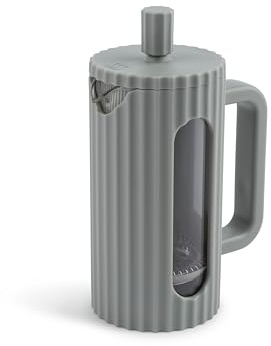 Driply French Press aus Glas – Edelstahlfilter & hitzebeständiges Borosilikatglas – 350 ml – Mint-Grün
