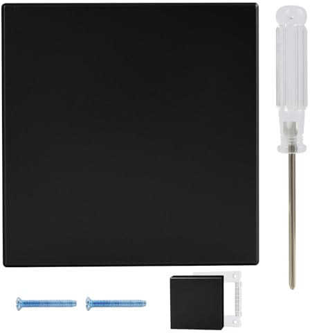 LUCTHY 1 Gang Socket Blanking Plate, Blank Faceplate Cover for Standard UK
