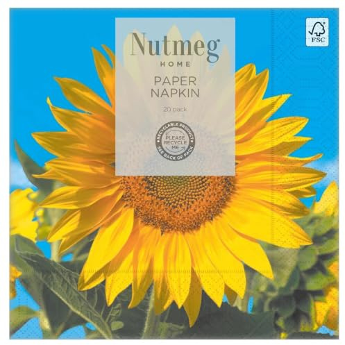 Nutmeg 33cm Sunflower Napkin