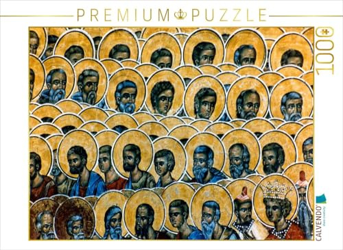 CALVENDO Puzzle Kloster Voronet 1000 Teile Puzzle quer | Lege-Größe cm Foto-Puzzle für glückliche Stunden