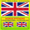 Vinyl-Aufkleber mit britischer Union Jack-Flagge, Großbritannien, 110 mm, 1 Stück + 2 Bonus