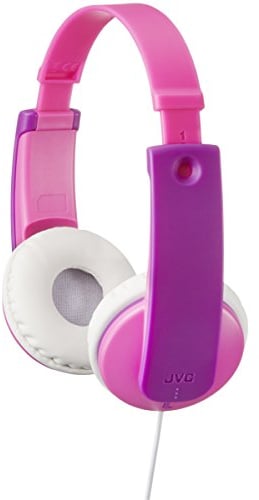 JVC HA-KD7-P-E Cuffia per Bambini, Rosa