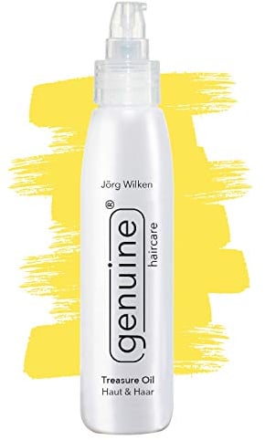 Treasure Oil Haut & Haar, kaltgepresstes Avocado Oil, spendet viel Feuchtigkeit, fettet nicht, Luxus für trockenes, glanzloses Haar, genuine haircare