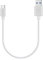 MaGeek USB Type C Cable, (0.3m / 1ft) Short USB-C to USB 3.0 Cable for Galaxy S8, S8+, MacBook, Nintendo Switch, Sony XZ, LG V20 G5 G6, HTC 10 and More(White)
