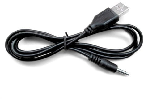 XCSSKG Câble USB 2.0 vers prise jack audio 3,5 mm mâle vers mâle