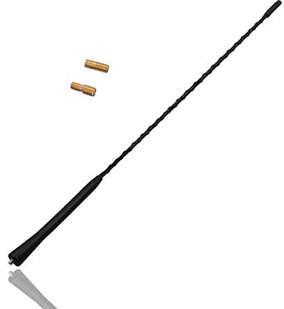 XtremeAuto Universal 40cm FM/AM Radio Aerial Mast Antenna Jazz 2002-2016