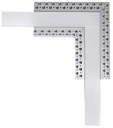 90° Eckverbinder SALA88 U-Profil Aluminium LED eloxiert | Lange Seite 16.7cm x Kurze Seite 12.7cm x Innenbreite 37mm | Eckwinkel | auf Gehrung geschnitten | Aluprofil für Stripes bis 37mm Breite