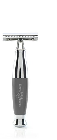 Edwin Jagger Diffusion 36 Series Rasierhobel, doppelseitig, Grau