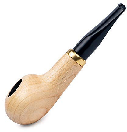 Dr. Watson - Tabakpfeife, Mini Serie, handgefertigt aus Ahornholz (Natur)