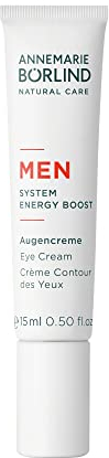 ANNEMARIE BÖRLIND MEN SYSTEM ENERGY BOOST Augencreme (15ml) - Für alle Hauttypen, Kühlend und Erfrischend, mit Innovativem Energy Komplex aus Pflanzlichem Taurin sowie Bio-Koffein, vegetarisch