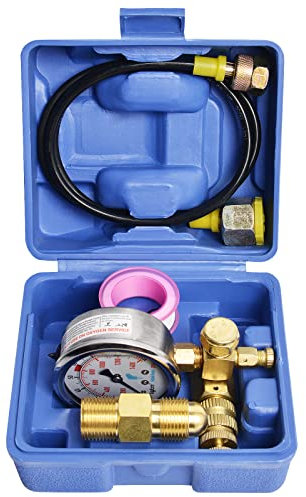 YFIXTOOL Martillo hidráulico de carga de gas nitrógeno, herramientas de prueba de presión de gas nitrógeno, martillo hidráulico