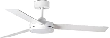 Faro Barcelona 34260 - BARTH Ventilatore da soffitto bianco