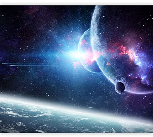 murando - Vlies Fototapete Kosmos Galaxy 250x175cm Foto Tapete Schlafzimmer Wohnzimmer Vliestapete XXL Motivtapeten Bildtapete 3d Effekt Wand Dekoration - Sterne Sonnensystem Universum Weltraum