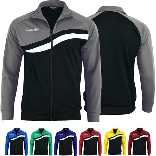 German Wear STRIKER Herren Trainingsjacke Sportjacke Joggingjacke