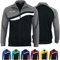 German Wear Striker Herren Trainingsjacke Sportjacke Joggingjacke Grau, 48/S