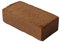 Novatool Kokosziegel Humusziegel Kokoserde Blumenerde Zimmerpflanzen 8 Liter 650g 20x5,5x10cm Gartenerde Kokosziegel fein Quelltabletten Kokos Steu und Substrate Kokosblumenerde Pflanzenerden