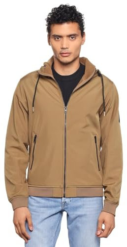 JACK & JONES Jjebasic Softshell Hood Noos Veste, Homme, Otter, XXL