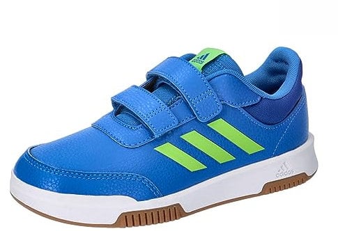 adidas Unisex Kinder Tensaur Hook and Loop Shoes, Bright royal/Lime/Team royal Blue, 29 EU