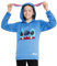 Disney Hoodie für Mädchen, Coole Pullover für Kinder und Jugendliche - Mädchen Geschenke (Blau Stitch, 13-14 Jahre)