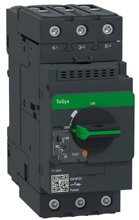 GV3P25 3P 17-25 Bornes magnéto-thermiques Disjoncteur moteur