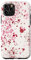 iPhone 11 Pro Disney Minnie Mouse Head Ears Pink Abstract Spatter Pattern Case