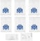 AIFIZO 6 Pack GN Vacuum Hoover Bags Replacements, Compatible with Miele Classic C1, Complete C1/C2/C3, S227, S240, S270, S400, S2, S5, S8 Series Canister Vacuum Cleaner, Vacuum Cleaner Bags