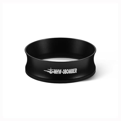 MHW-3BOMBER 51mm Espressodosiertrichter Magnetischer Kaffeedosierring Siebträger Trichter Barista Tools Kompatibel mit 58MM Siebträger DR5548B-OS