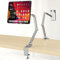 Houele Tablet-Ständer, verstellbar, faltbar, 360° drehbar, für Schreibtisch & Bett, kompatibel mit iPad, Handys