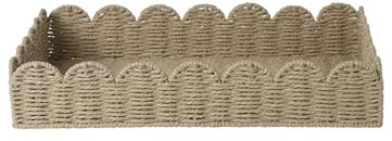 VERTBAUDET Aufbewahrungskorb für Wickeltisch aus Papierseil FESTON Beige TU