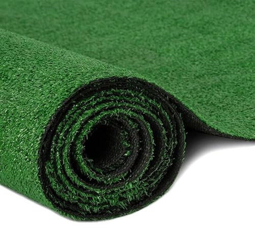 Prato Sintetico 7mm, Tappeto Verde per Esterno e Interno, 100% Polipropilene, Drenante, Bassa Manutenzione, Calpestabile, Altezza 7 mm, Larghezza 1 metro e lunghezza 10 metri