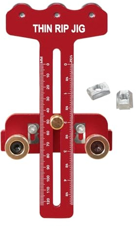 Scie circulaire de table - Guide de scie circulaire de table pour des coupes longitudinales précises - Outil de travail du bois stable pour l'artisanat du bois