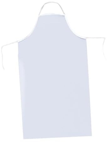 KSJOAIDDE Waterproof Apron Clear PVC Cleaning Apron for Dishes Washing Lab Work Adults