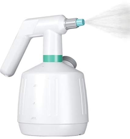 Pulverizador eléctrico de agua – Aspersor automático para plantas, aspersor de plantas, 2 l, para jardinería, fertilización, limpieza de jardín exterior