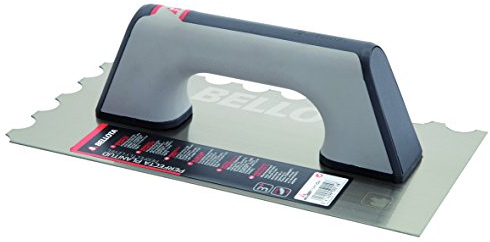 Bellota 5873-10R BIM - Taloche Peigne à Dents Arrondies - Avec Poignée Bimatière pour Travaux de Carrelage et Revêtement de Sol